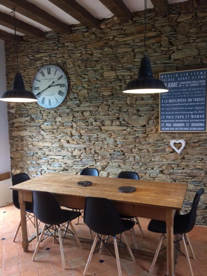 La Mouliniere, Jolie Longere Du Xviie Acomodação com café da manhã La Jaille-Yvon Exterior foto